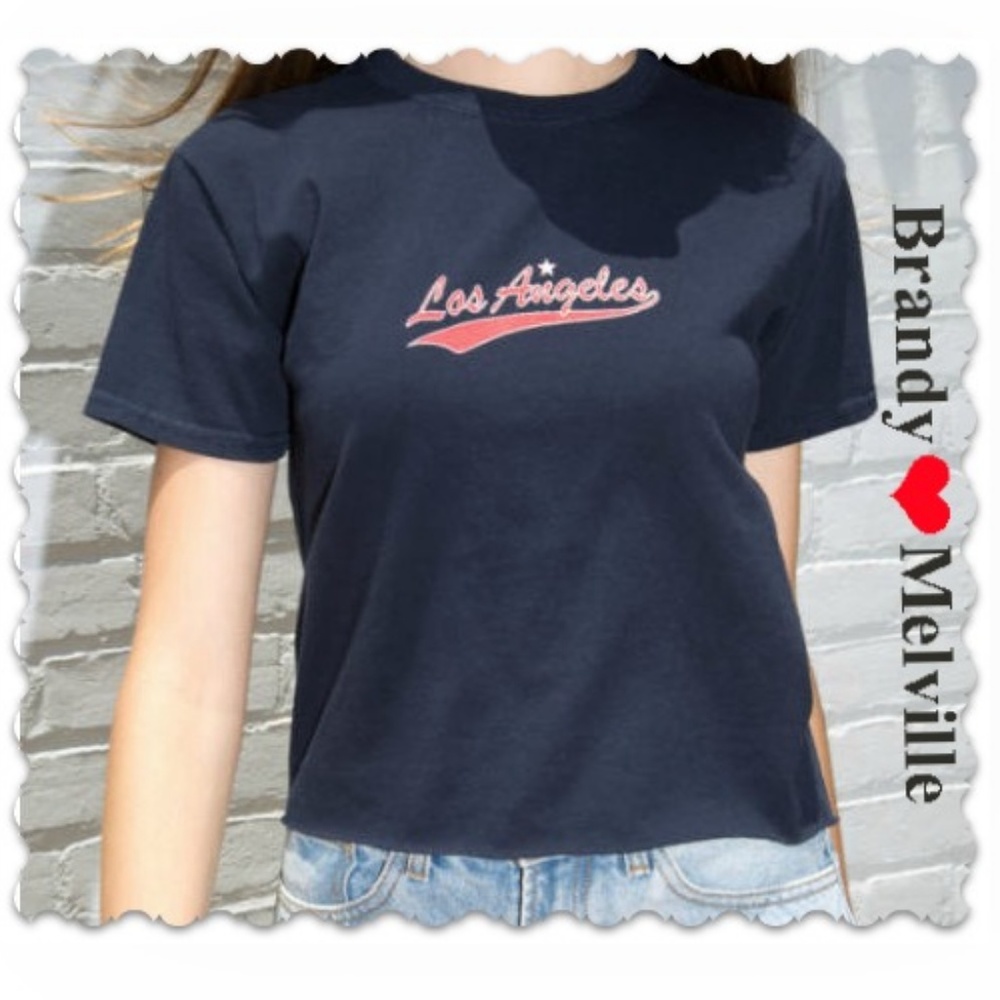 Brandy Melville Navy Blue jamie Los Angeles star